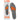 A gray and orange athletic insole remains above and inside its packaging, designed for high-impact sports.