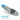 Insole displays labeled anti-fatigue core with blue and black sections, highlighting ergonomic features.