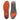 Cushioned insoles stabilize feet inside shoes in a supportive and shock-absorbing environment.