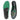 The insoles display a textured surface in a gym or shoe store environment.