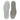 Orthopedic insoles provide arch support inside shoes in neutral environment