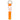 Orange strap with metal ring hangs on a white background, labeled for footwear fitting.