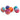 Colorful spherical speakers with mesh covers sit on a white surface.