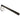 Shoe horn extends from a tag in a retail setting to assist in putting on shoes.