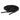 A black shoelace lies coiled neatly on a plain white background.